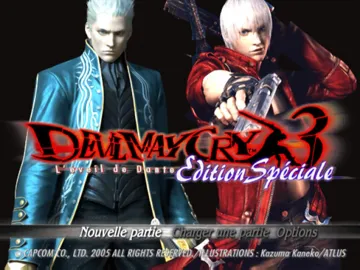 Devil May Cry 3 - Special Edition (Japan) screen shot title